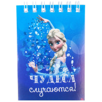Блокнот на гребне  Холодное сердце , Disney, 32 листа, А7