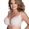 Бюстгальтер на косточках с мягкими чашками plus size и кружевом