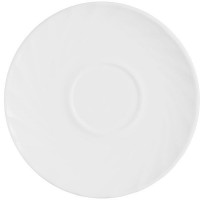 Белое блюдце «Трианон» (диаметр 14 см)