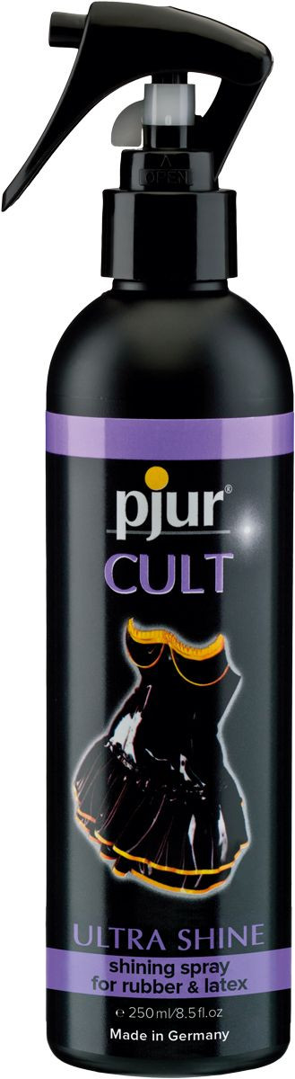 Спрей для ухода за одеждой из латекса pjur CULT Ultra Shine - 250 мл. 