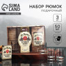 Подарочный набор «На удачу. Настоящему мужику»: карты, рюмки 3 шт