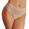 Трусики-слип с высокой линией талии Lace Cotton Band