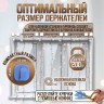Держатель самоклеящийся для проводов и гирлянд ТУНДРА krep, 15х15х10 мм, синий, 9 шт.