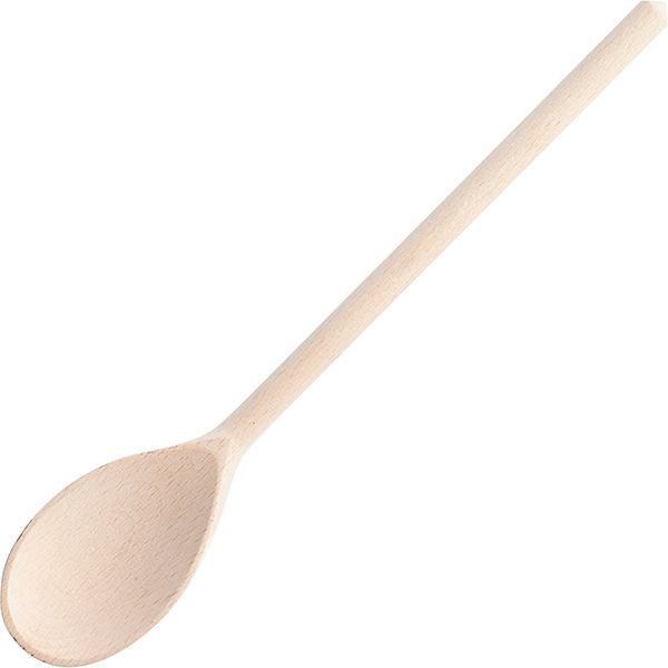 Буковая кухонная ложка - 25 см. 