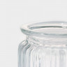 Стеклянная банка для сыпучих продуктов с керамической крышкой «Зайка в золотом» (230 мл.) Стеклянная банка для сыпучих продуктов с керамической крышкой «Зайка в золотом» (230 мл.)
