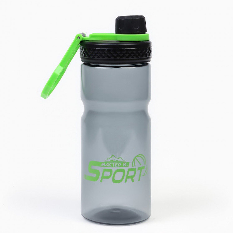 Серая бутылка для воды Sport (760 мл.) 
