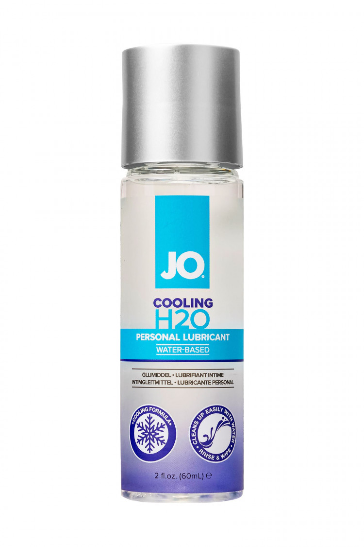 Охлаждающий лубрикант на водной основе JO Personal Lubricant H2O COOLING - 60 мл. 