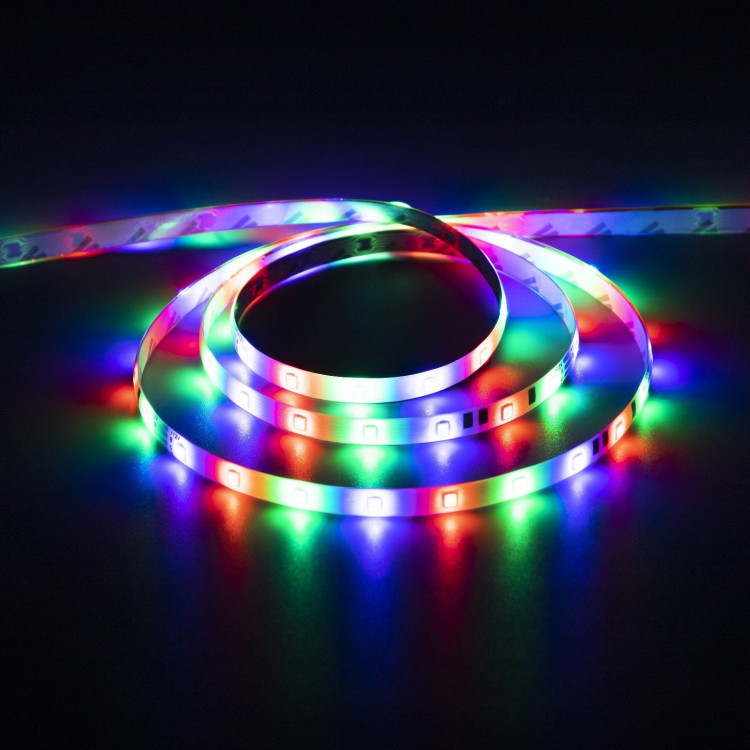 Комплект светодиодной ленты Luazon Lighting 5 м, IP65, SMD2835, 54 LED/м, 12 В, RGB 