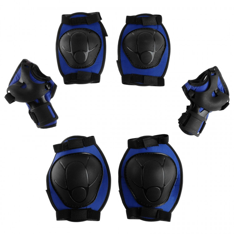 Защита роликовая ONLYTOP, р. S, цвет синий 