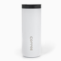 Белая термокружка Coffee (500 мл.)