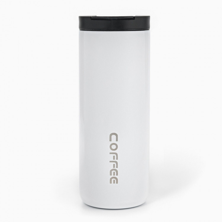 Белая термокружка Coffee (500 мл.) 