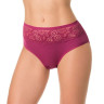 Трусики-слипы с высокой посадкой и кружевом