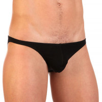 Набор из 4 черных мужских трусов-слипов с заниженной посадкой