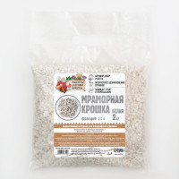 Белая отборная мраморная крошка «Рецепты дедушки Никиты» (фракция 2,5-5 мм) - 2 кг