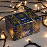 Гирлянда «Нить» 10 м, IP44, УМС, тёмная нить, 100 LED, свечение тёплое белое, 220 В