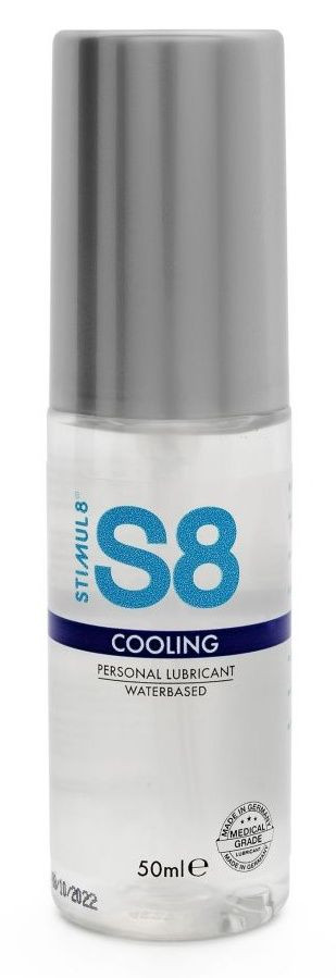 Охлаждающий лубрикант на водной основе S8 Cooling Lube - 50 мл. 